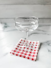 Cocktail Napkins Red - set of 4